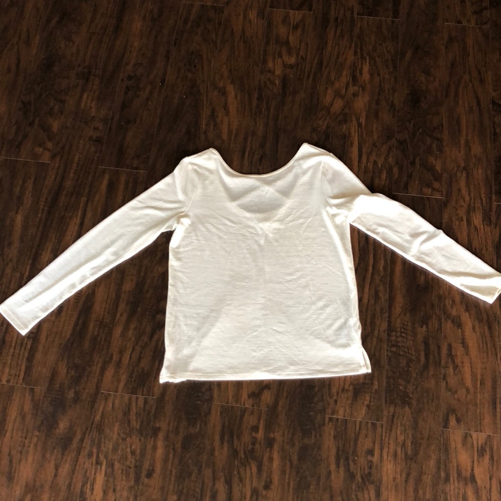 Cream long sleeve